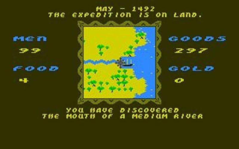 Ozark Software’s Seven Cities of Gold – Designed by Dan Bunten.